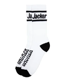 After Logo-Chaussettes-White>Jacker Best Sale