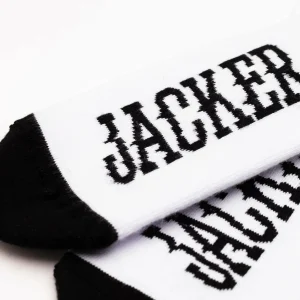 After Logo-Chaussettes-White>Jacker Best Sale