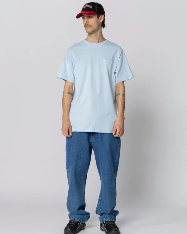 Black Cats T-Shirt-Baby Blue>Jacker Store
