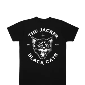 Black Cats-T-Shirt-Black>Jacker Online