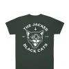 Black Cats-T-Shirt-Dark Green>Jacker Fashion