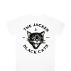 Black Cats-T-Shirt-White>Jacker Flash Sale