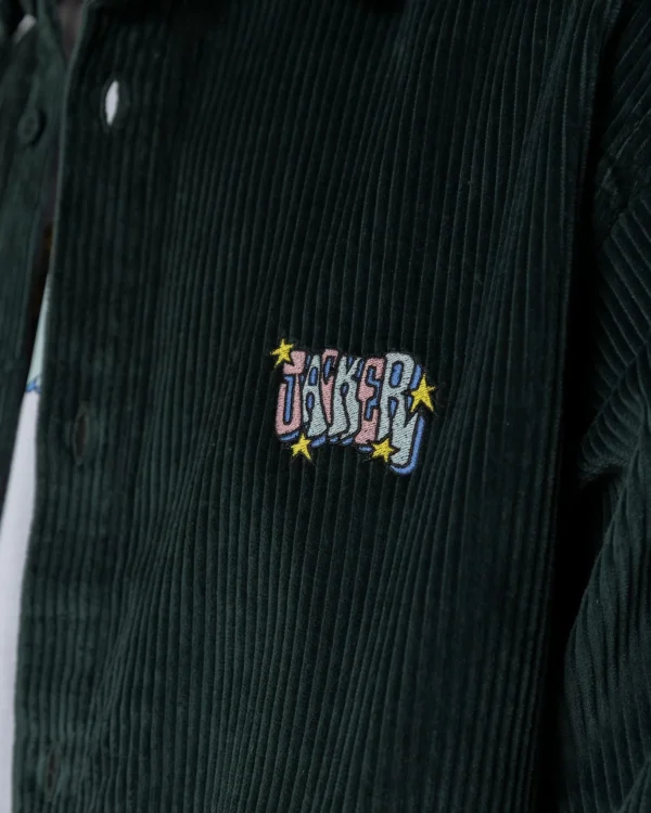 City Tour Corduroy Shirt-Dark Green>Jacker Best