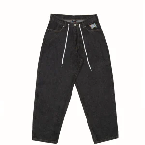 City Tour Denim Baggy Pant-Black>Jacker Fashion
