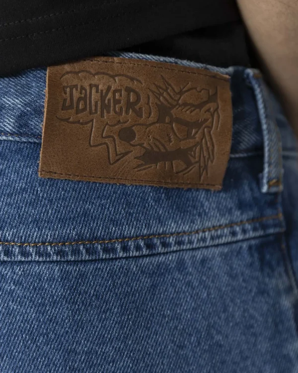 City Tour Denim Baggy Pant-Blue>Jacker Best