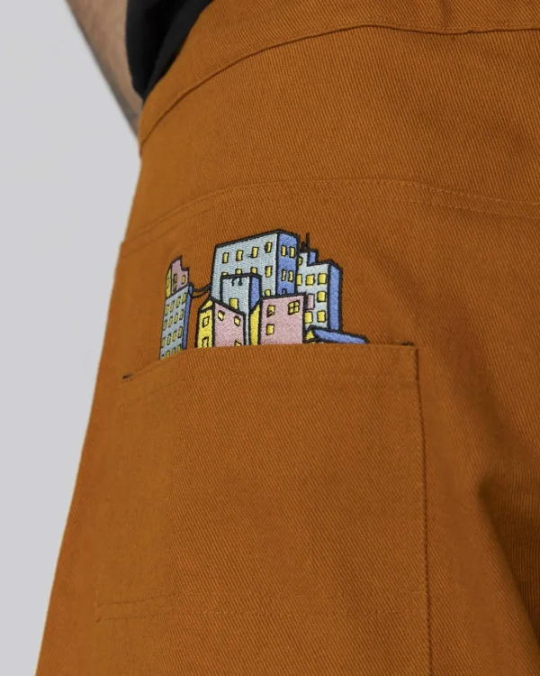 City Tour Extra Baggy Pant-Cognac>Jacker Sale