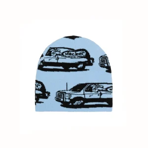 Cleaner Beanie-Blue>Jacker Shop