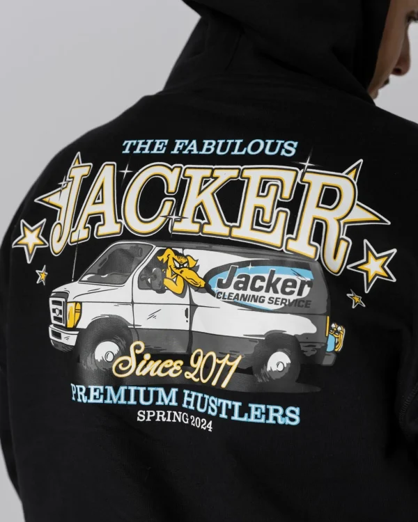 Cleaner Hoodie-Black>Jacker Clearance
