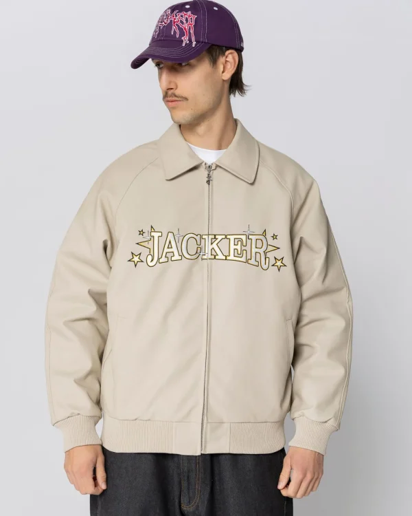 Cleaner Jacket-Beige>Jacker Fashion