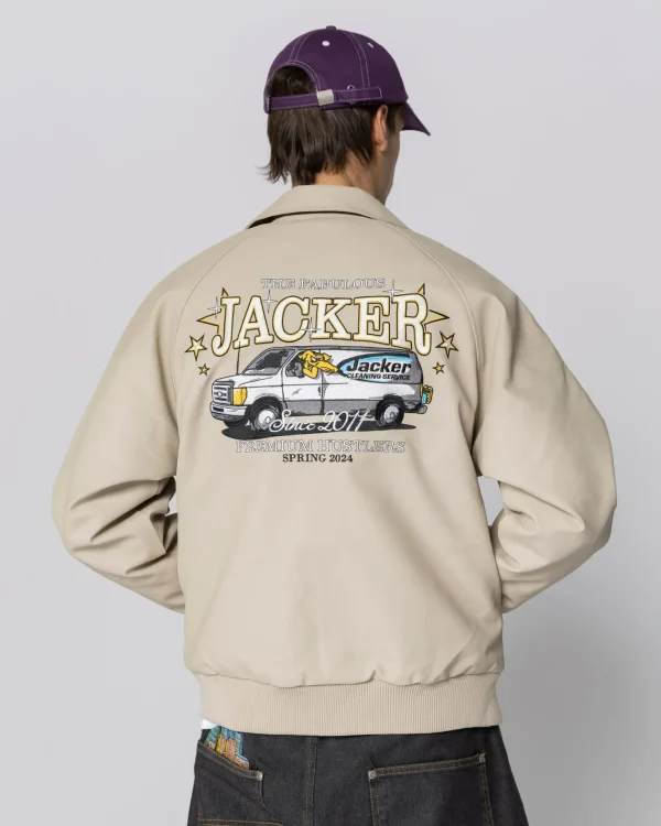 Cleaner Jacket-Beige>Jacker Fashion