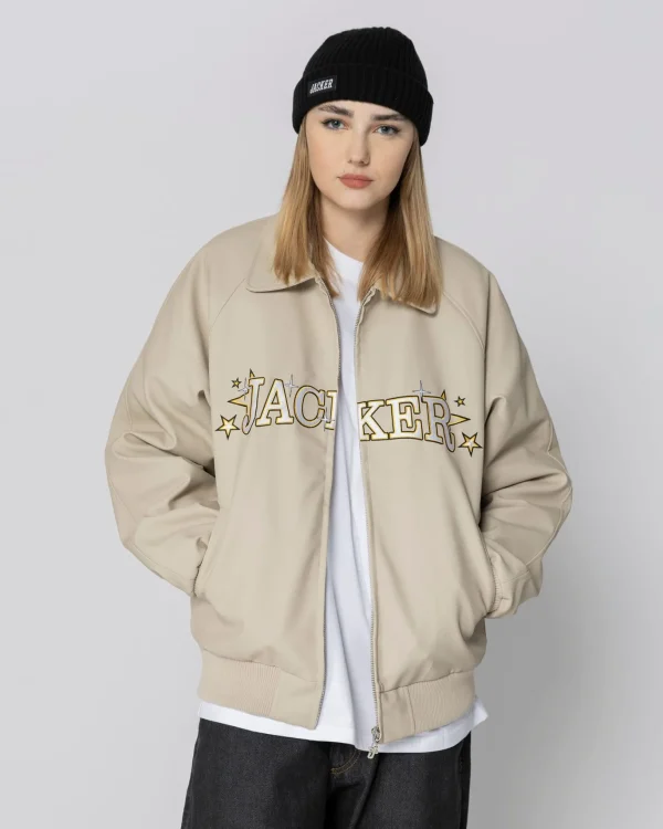 Cleaner Jacket-Beige>Jacker Fashion