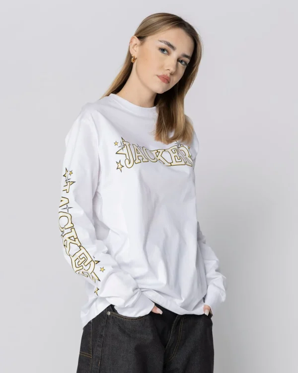 Cleaner Long Sleeves-White>Jacker Cheap