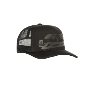 Cleaner Trucker Cap-Black>Jacker Cheap