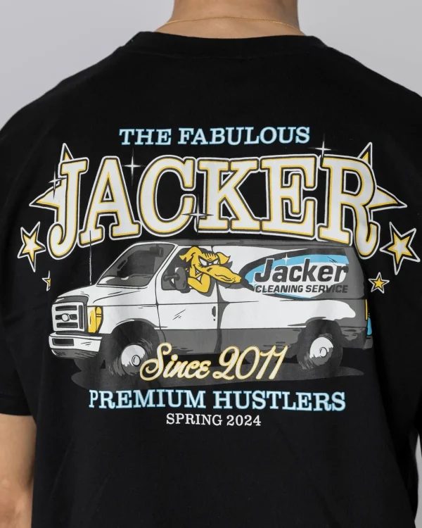 Cleaner T-Shirt-Black>Jacker Best Sale