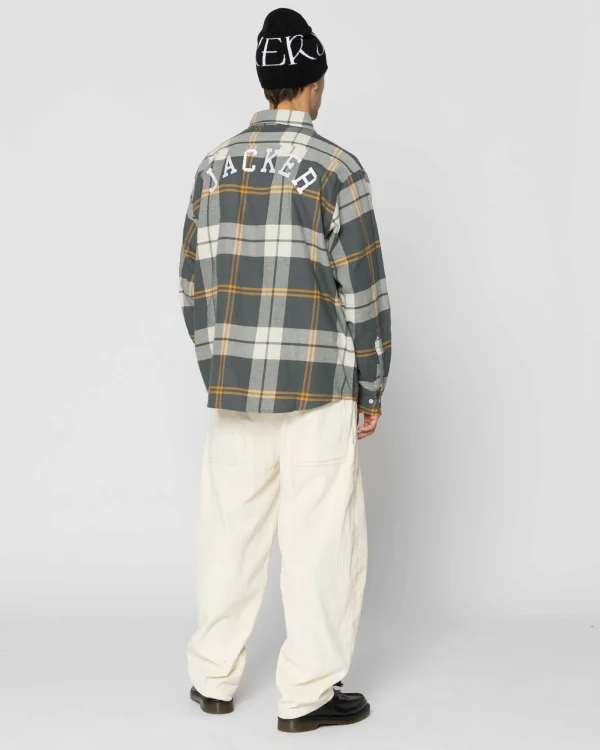 College Tartan-Shirt-Green>Jacker New