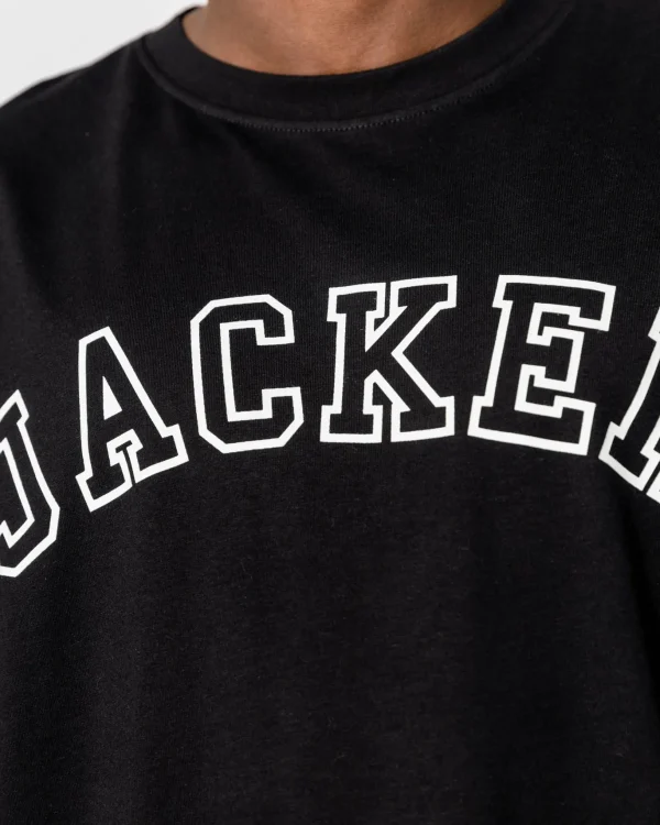 College Tee-T-Shirt-Double Black>Jacker Sale