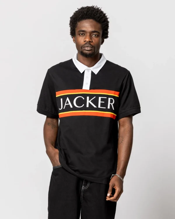 Country Club-Polo-Black>Jacker Clearance