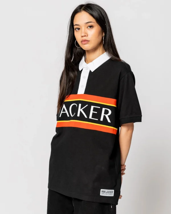Country Club-Polo-Black>Jacker Clearance