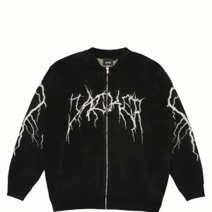 Crash Bomber Knit-Black>Jacker Store