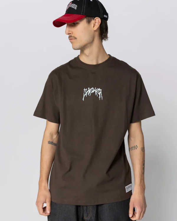 Crash T-Shirt-Brown>Jacker Shop