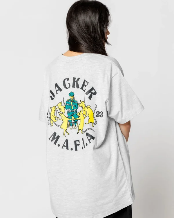 Dancing Rats-T-Shirt-Heather Grey>Jacker Hot