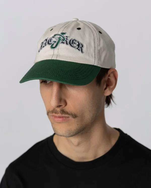 Double Jay Cap-Beige/Green>Jacker Sale