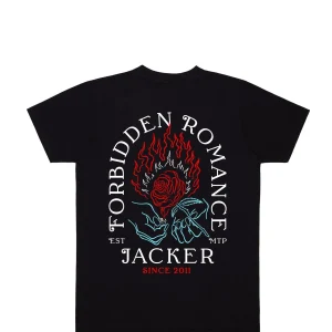 Forbidden Romance-T-Shirt-Black>Jacker New