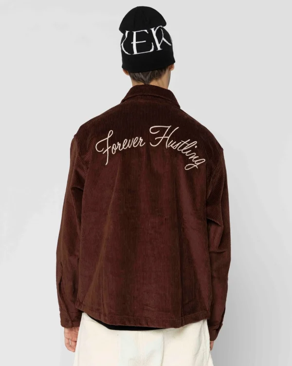 Forever-Overshirt-Brown>Jacker Cheap