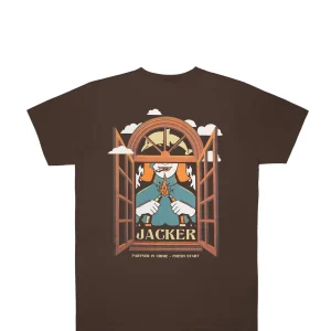 Fresh Start-T-Shirt-Brown>Jacker Shop