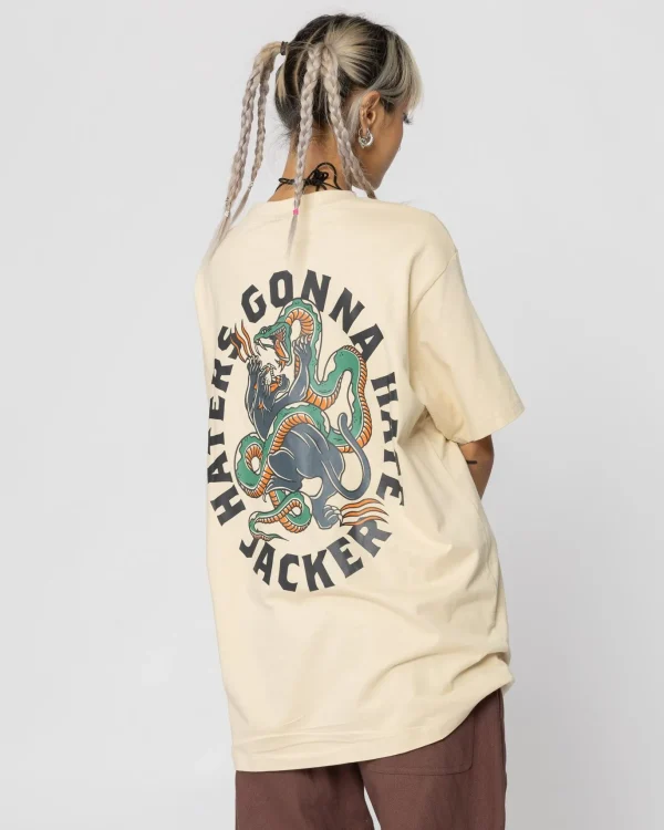 Haters-T-Shirt-Beige>Jacker Flash Sale