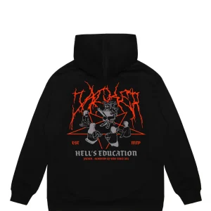 Hell'S Education-Hoodie-Black>Jacker Cheap