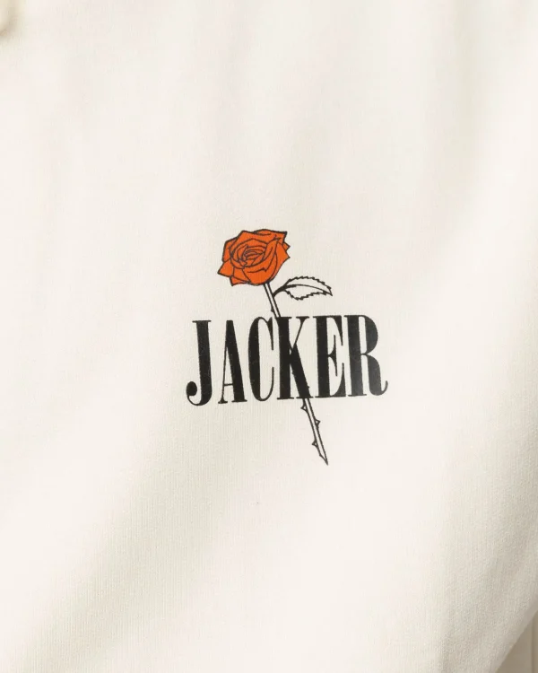 Holy Roses-Hoodie-Beige>Jacker Best Sale
