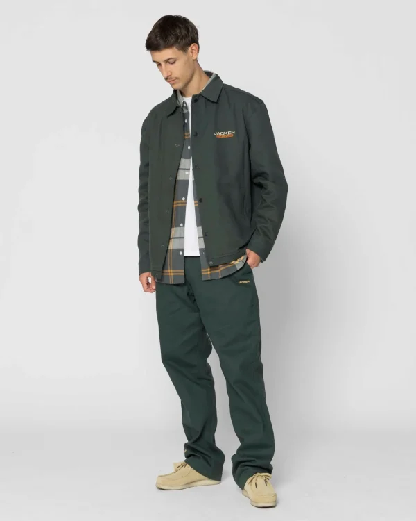 Hustler Service-Jacket-Green>Jacker Sale
