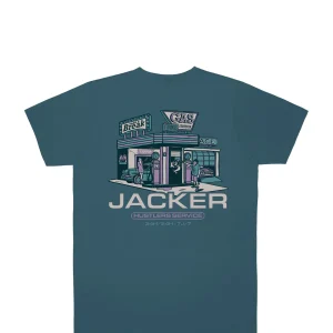Hustler Service-T-Shirt-Blue>Jacker Best