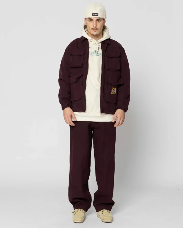 Hustlers Dyed Chino-Pant-Purple>Jacker Discount