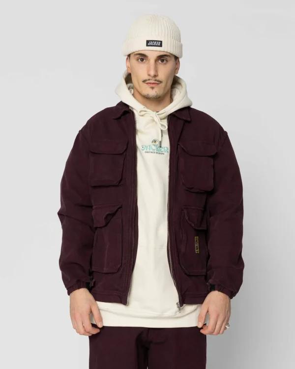 Hustlers Dyed-Jacket-Purple>Jacker Best