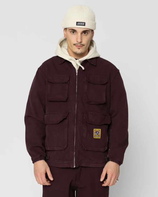 Hustlers Dyed-Jacket-Purple>Jacker Best