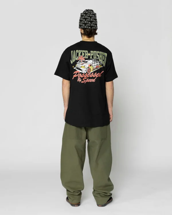 X Pusher-T-Shirt-Black>Jacker Fashion