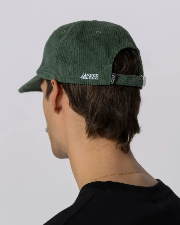 Jay Corduroy Cap-Dark Green>Jacker Fashion