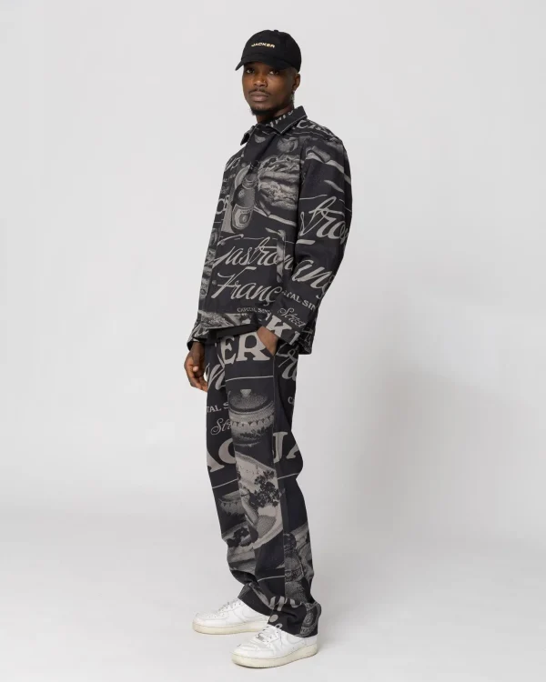 Junk Food-Jacket-Black>Jacker New