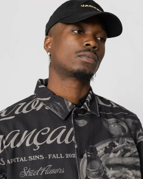 Junk Food-Jacket-Black>Jacker New