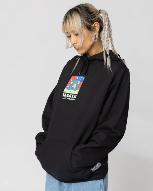 Lazy-Hoodie-Black>Jacker New