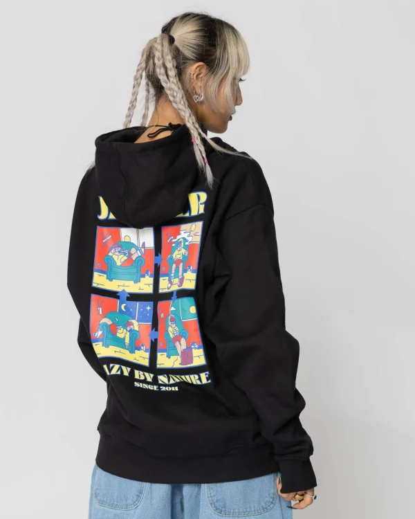 Lazy-Hoodie-Black>Jacker New