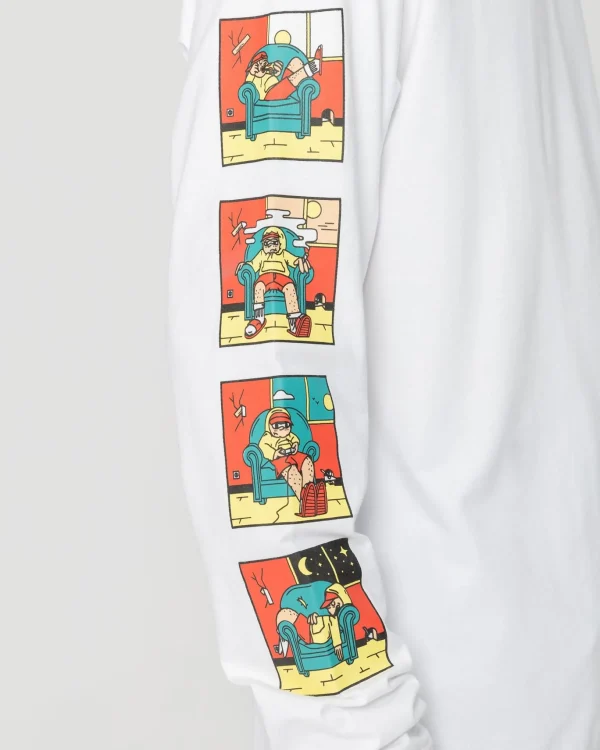 Lazy-Long Sleeves-White>Jacker Flash Sale