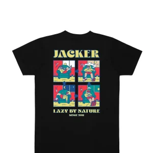 Lazy-T-Shirt-Black>Jacker Best