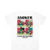Lazy-T-Shirt-White>Jacker Fashion