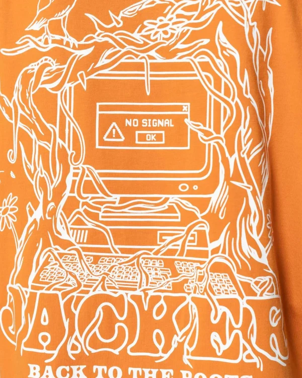 No Signal-T-Shirt-Caramel>Jacker Hot