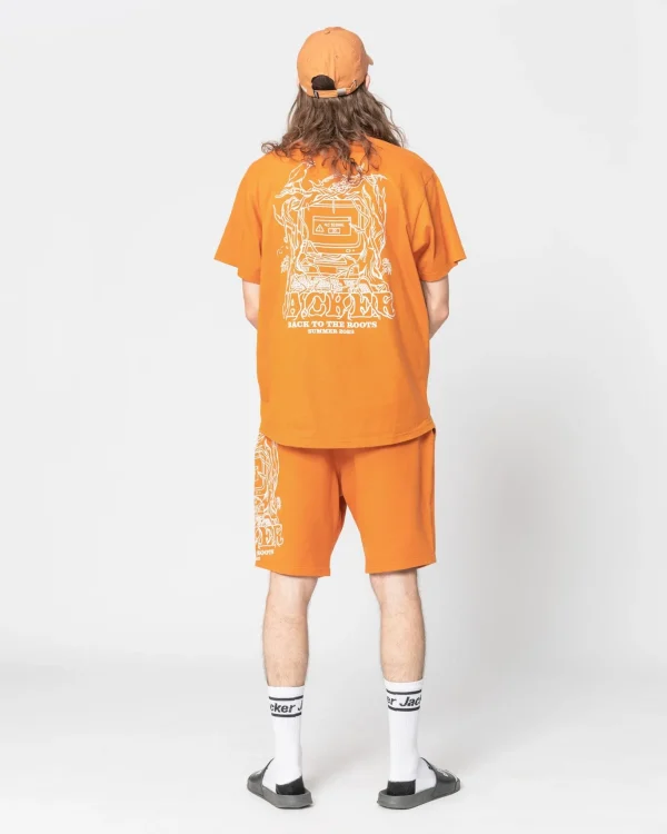 No Signal-T-Shirt-Caramel>Jacker Hot