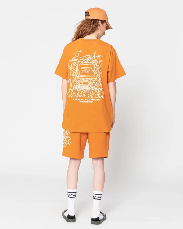 No Signal-T-Shirt-Caramel>Jacker Hot