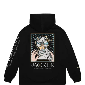 Paradise-Hoodie-Black>Jacker Clearance
